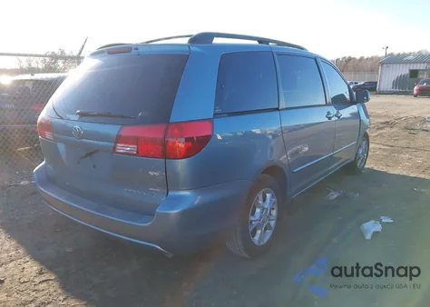 2005 Toyota Sienna Xle из США, поврежденный, VIN 5TDZA22C25S296571